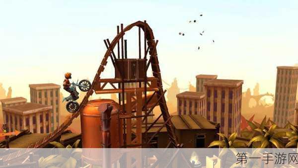 Trials Frontier，卡通摩托特技，燃爆指尖赛道🏁