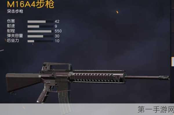 绝地求生，M16A4枪械伤害深度解析🔥