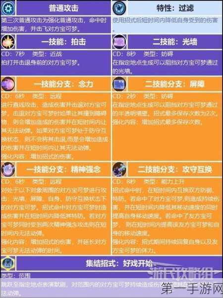 宝可梦大集结，胖可丁技能全解析