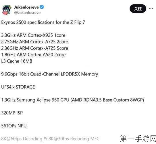 三星Exynos 2500能否助其移动AP市占率逆袭？🚀