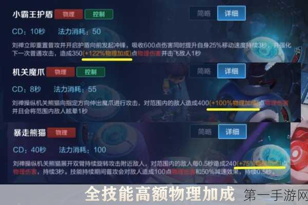 王者荣耀刘禅技能大改！新版本出装与配合全攻略🎮