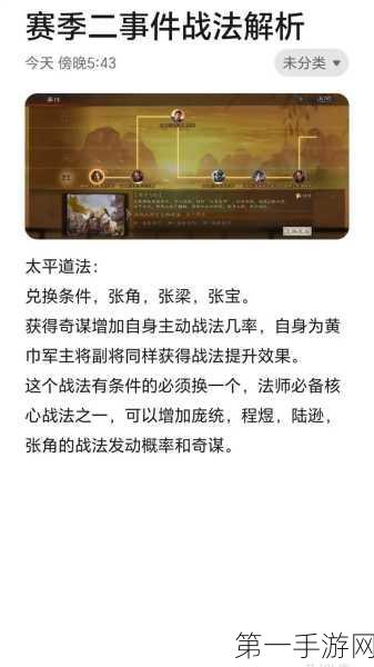 三国志战略版，揭秘太平道法兑换攻略🔍