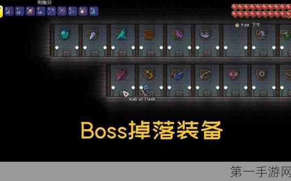 泰拉瑞亚，探秘 BOSS 掉落武器之谜