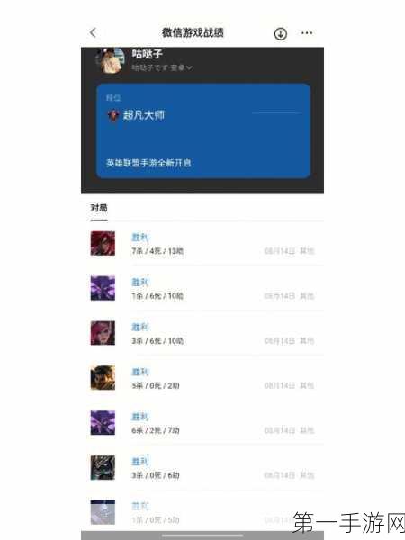 LOL手游高手进阶，排行榜查看秘籍与上分攻略🏆