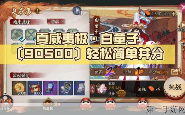 阴阳师手游，白童子顶级搭档阵容揭秘🔍