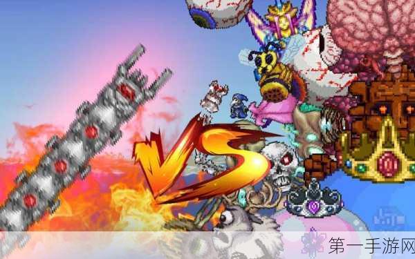 泰拉瑞亚高手秘籍🔥,钢铁毁灭者BOSS秒杀攻略&实战演示🎮