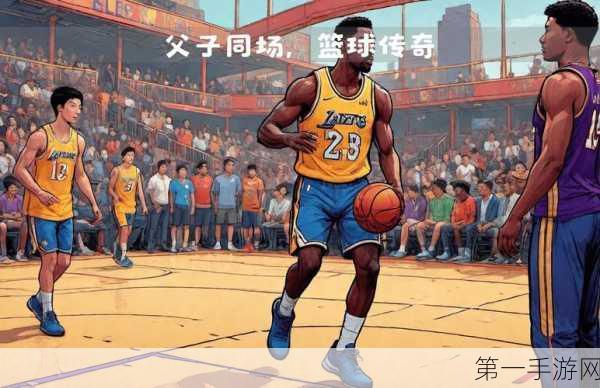 詹姆斯布朗尼父子同台竞技，历史性一刻震撼登场🏀