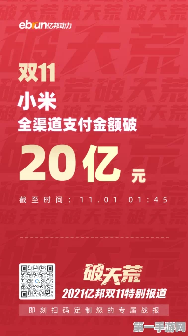 小米双11终极战报，支付金额破319亿，刷新纪录！🎉