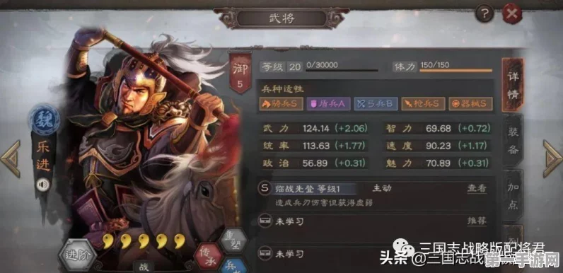 三国谋定天下，乐进左慈吕布超强阵容指南