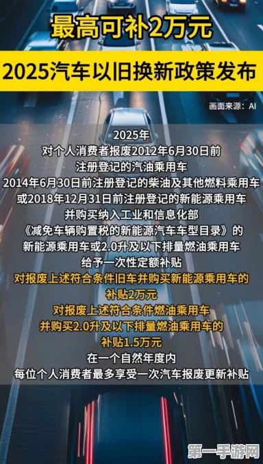 2025汽车换新补贴大放送，你的旧车能领多少💰？