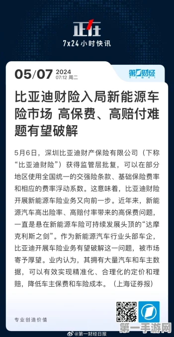 新能源车成本骤降，比亚迪财险强势入局！行业巨变？🚗💨