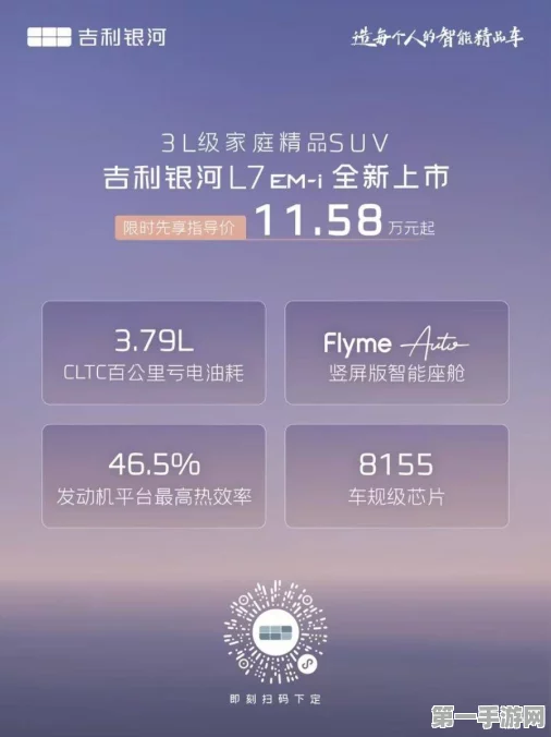 吉利银河L7 EM-i官图震撼发布，定位3L级家庭精品SUV🚗