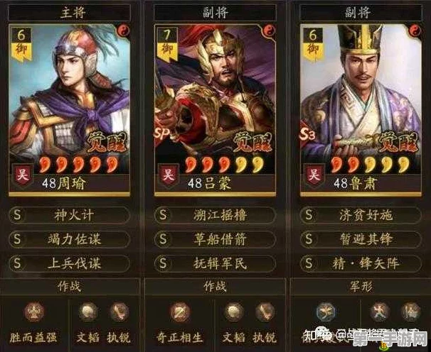 三国志战略版，揭秘吕蒙顶级战法搭配🎮