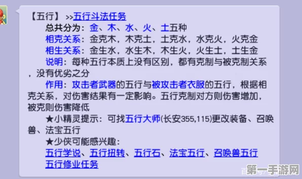 梦幻西游攻略，五行斗法全解析，轻松从菜鸟变大神🎮