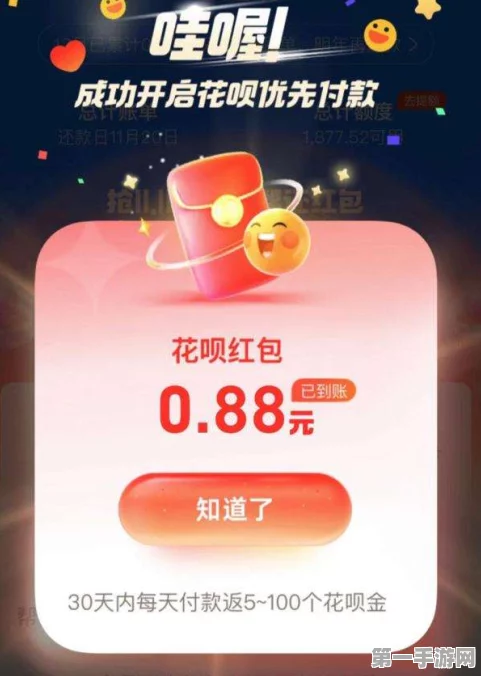 网友炫耀花呗官微互动大奖，快乐满溢🎉
