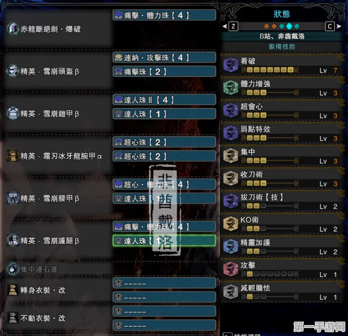 怪物猎人世界，大剑拔刀流顶级配装攻略🗡️