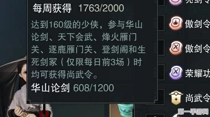 一梦江湖尚武令获取全攻略，助你称霸江湖🗡️