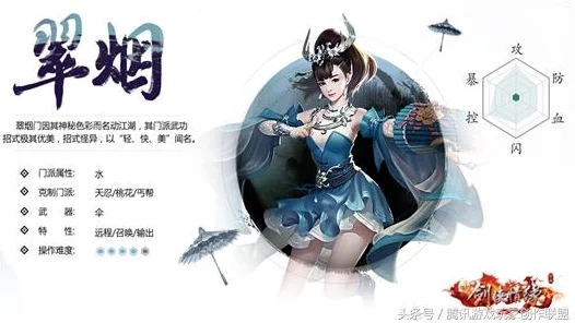 剑侠情缘手游职业属性全解析🗡️