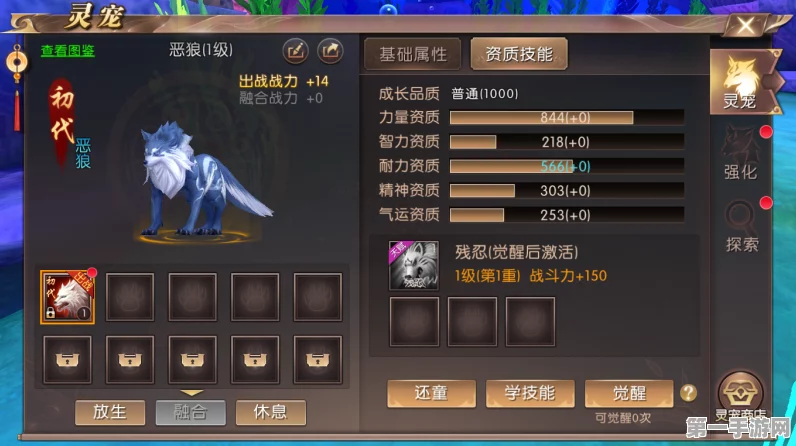 轩辕传奇手游灵宠培养秘籍大公开🔍