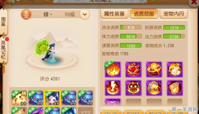 梦幻西游珍露童子深度剖析，技能搭配与战斗策略全揭秘🔍
