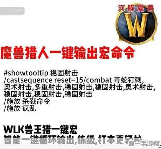 WLK生存猎人一键输出宏全攻略🔥，解锁极致伤害的秘密技巧！